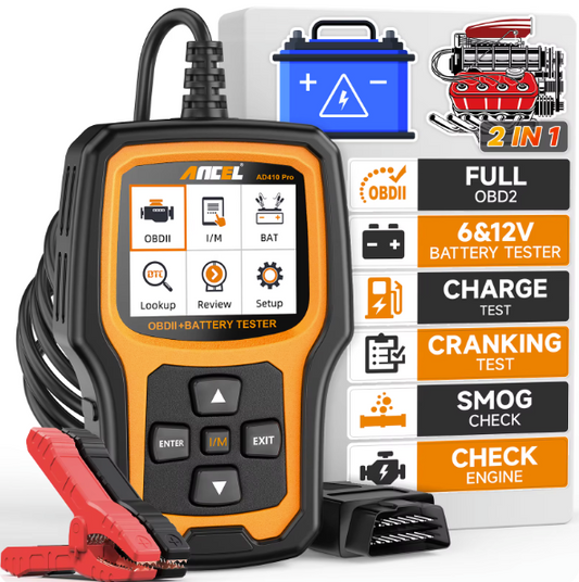 Prolace Auto Diagnostic Tool (Plus Battery Test Kit)